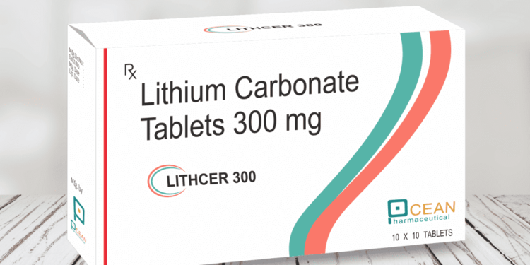 Lithium Carbonate 300mg Tablet